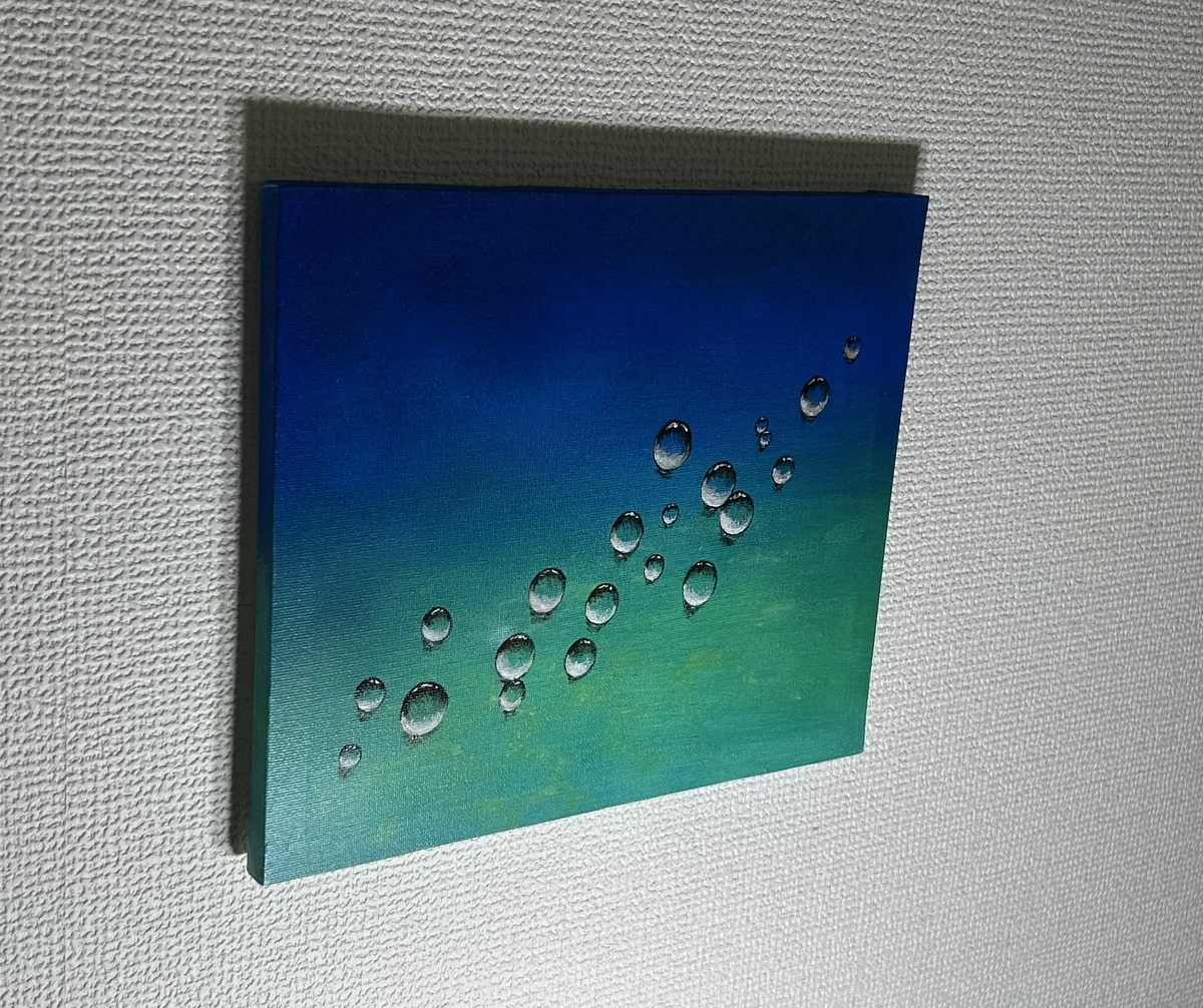 壁にそのまま飾って