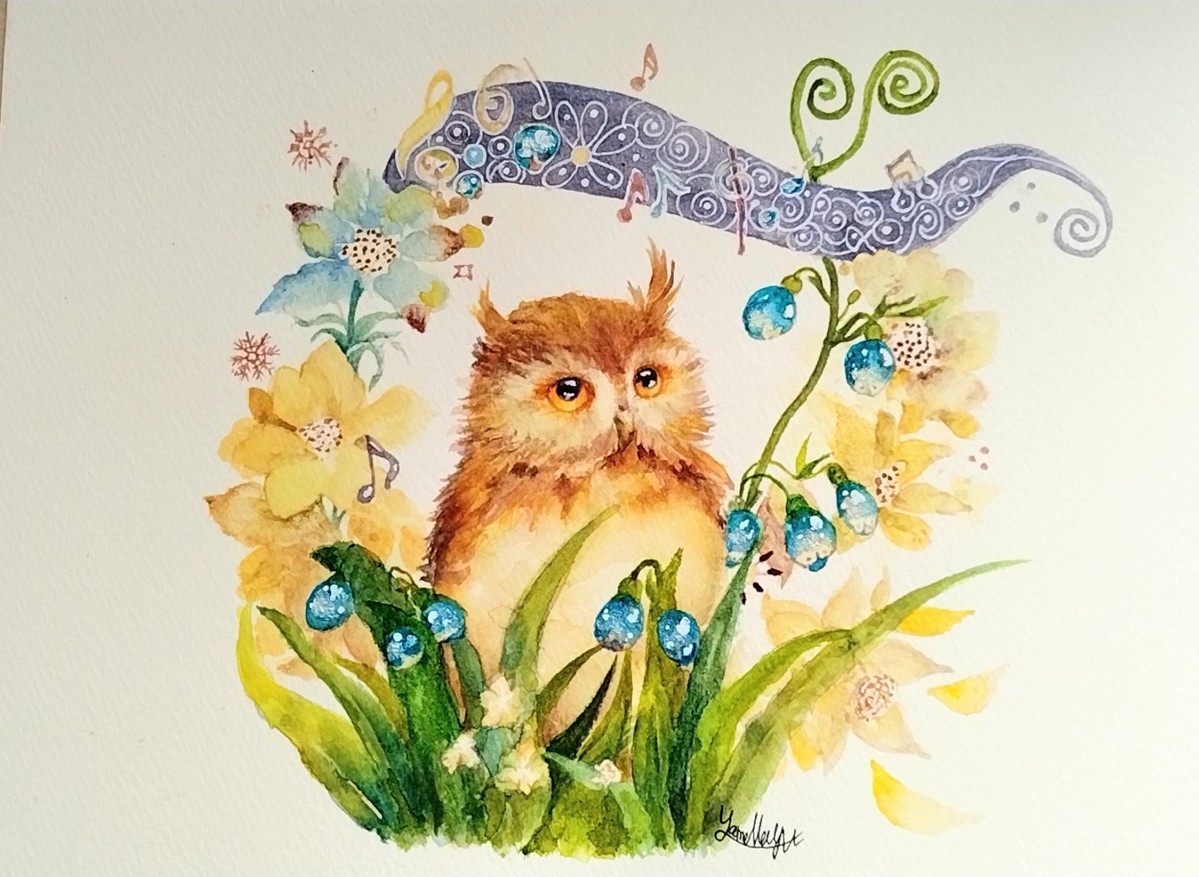 絵単体はA4サイズです。