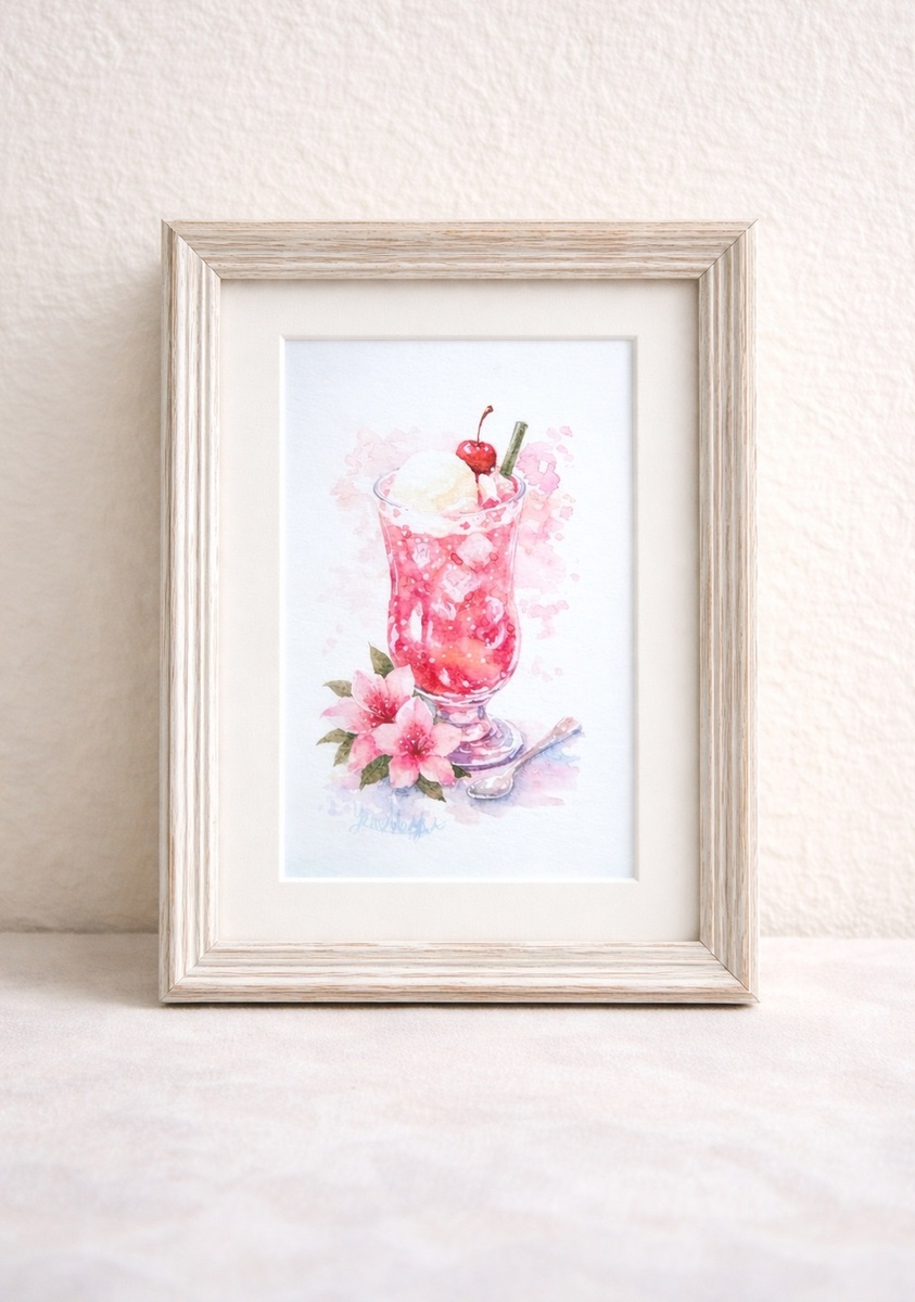 額装無しのため、お好みのフレームに入れてお楽しみください。