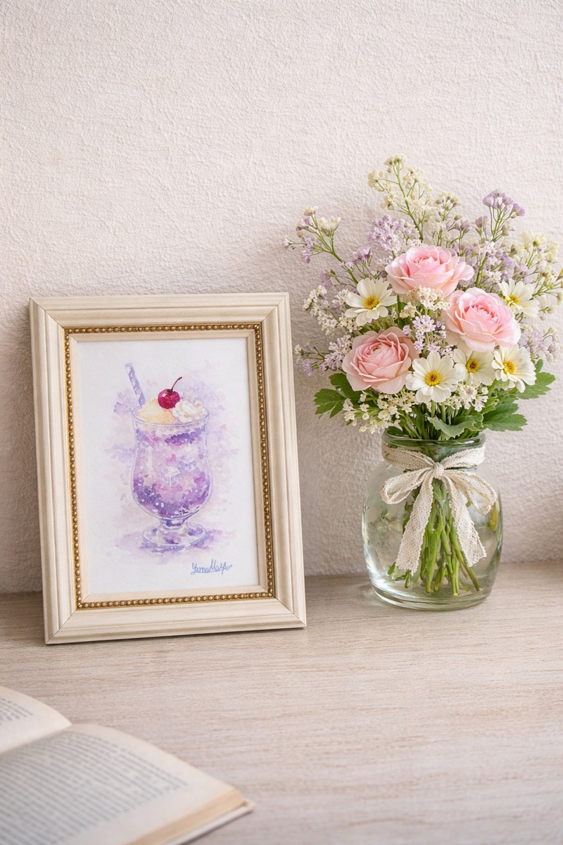 一日の終わりに、静かに心を落ち着けたい場所へ。 この深い紫色の色彩は、見る人を穏やかな眠りや心地よい思考の旅へと誘ってくれます。あなただけの夜のルミエール(光)としてお迎えください。